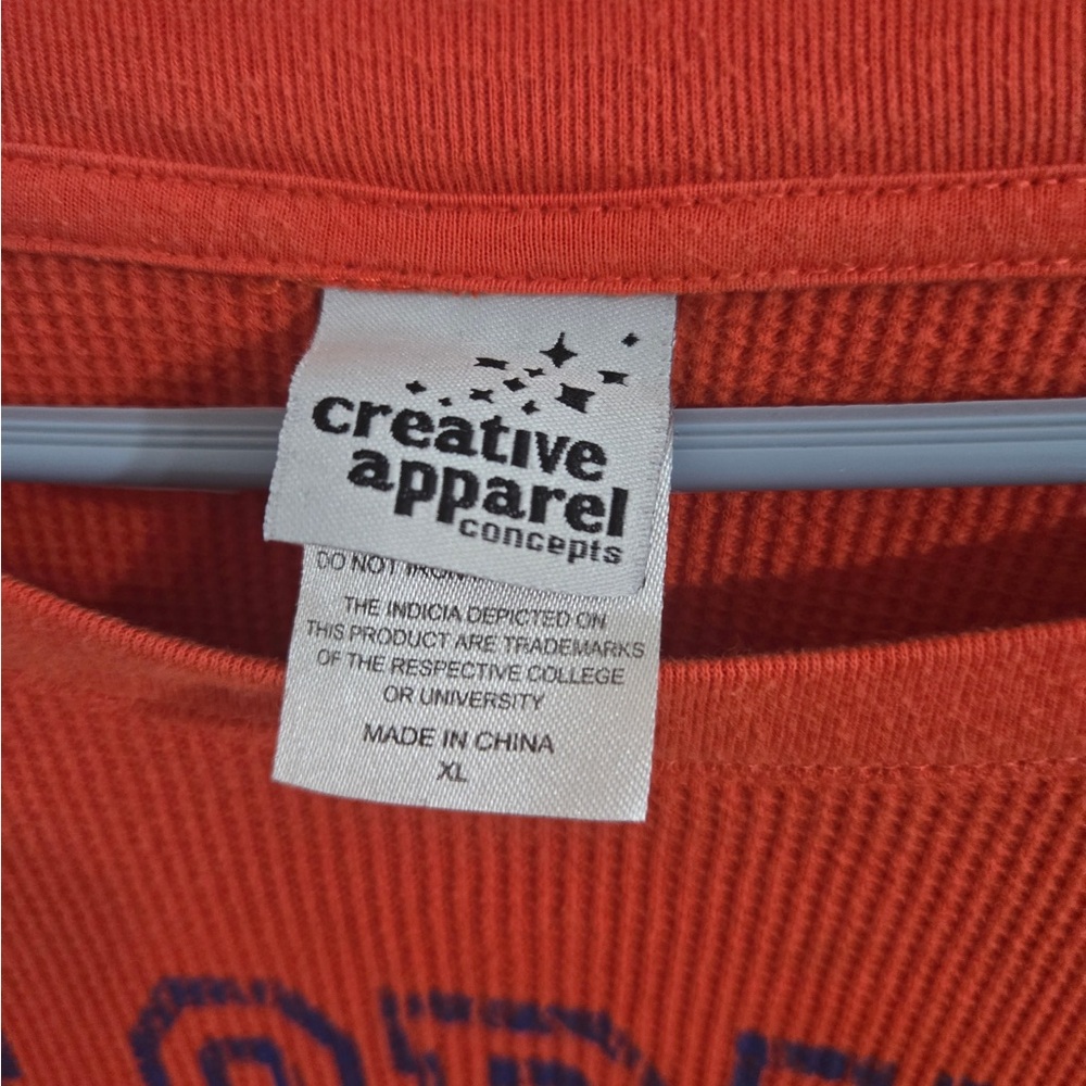 Florida Gators Football Orange  Long Sleeve Tee. EUC. - Picture 5 of 6